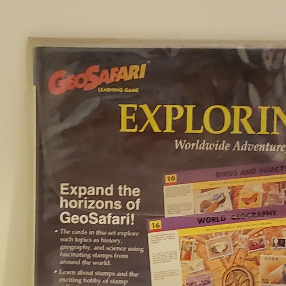 GeoSafari Learning System 1995 Exploring Stamps - Picture 5 of 12